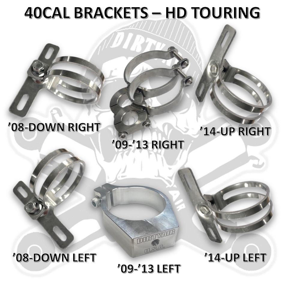 DIRTY AIR 40CAL / 100C Compressor bracket